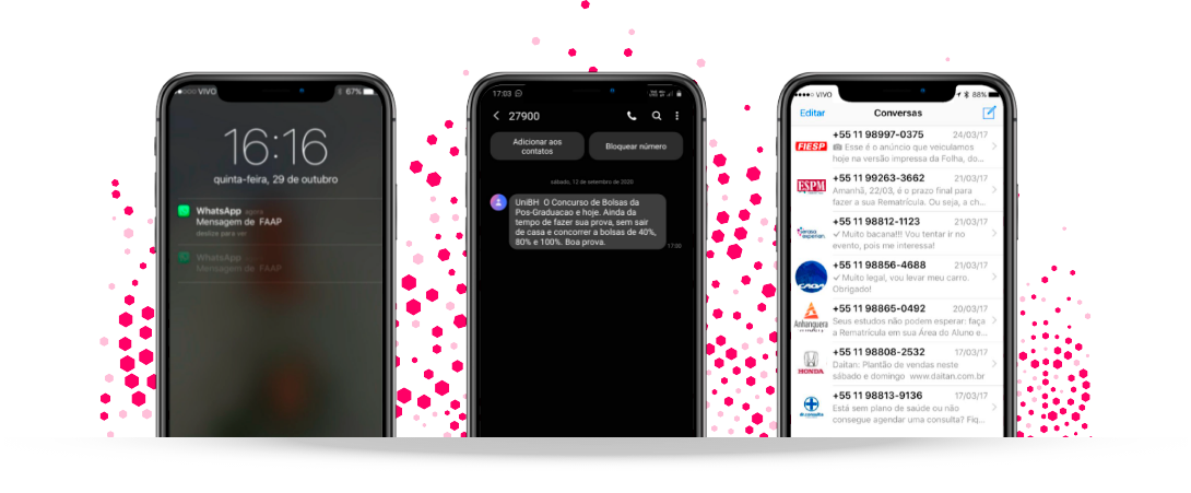 WhatsApp Marketing e SMS